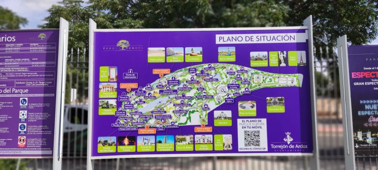 parque-europa-rotulacion-plano-de-situación-madrid